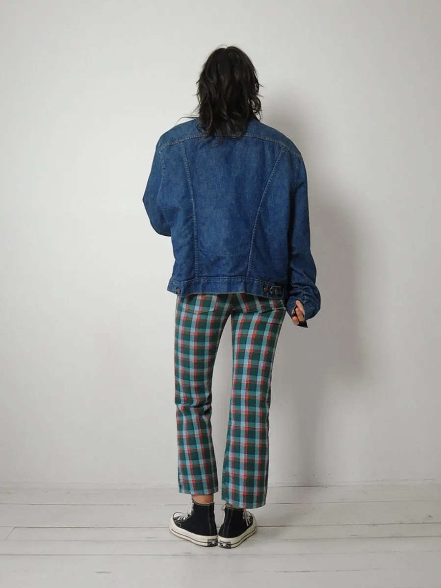 1970's Blanket Lined Wrangler Jean Jacket