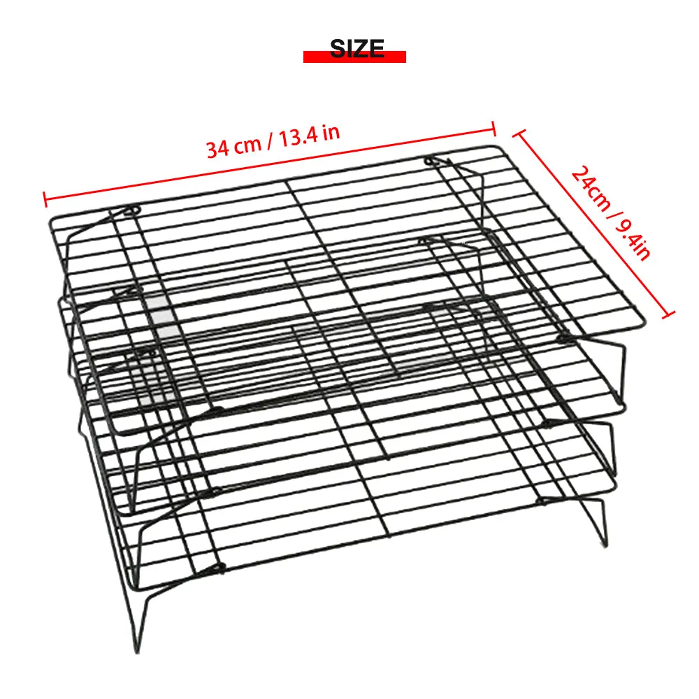 3 Layer Wire Grid Cooling Tray