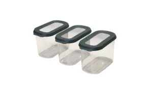 3 Piece Under-Shelf Storage Container Set