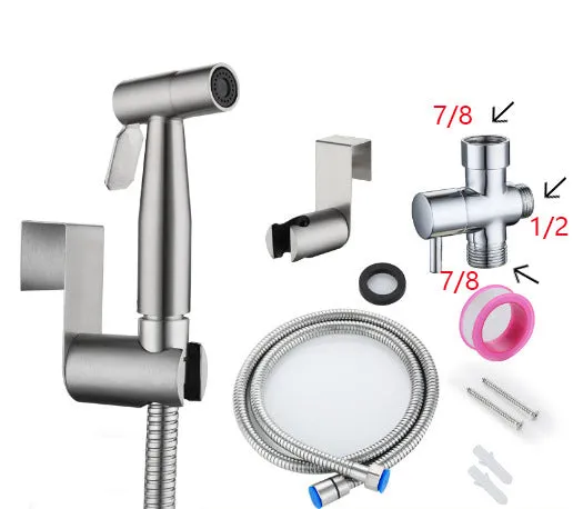 304 Stainless Steel Bidet Set