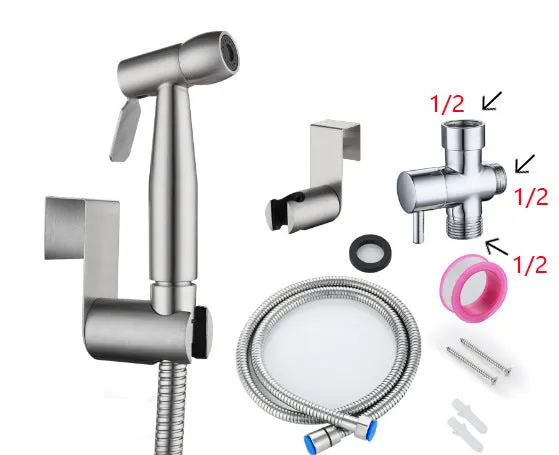 304 Stainless Steel Bidet Set