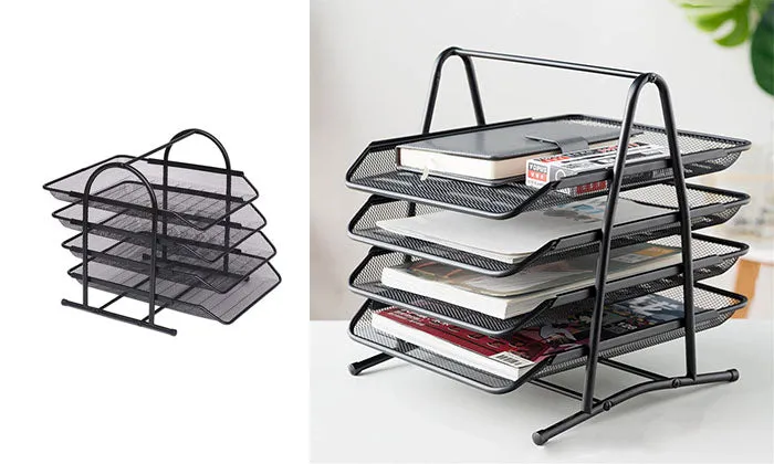 4 Tier File Holder Tray