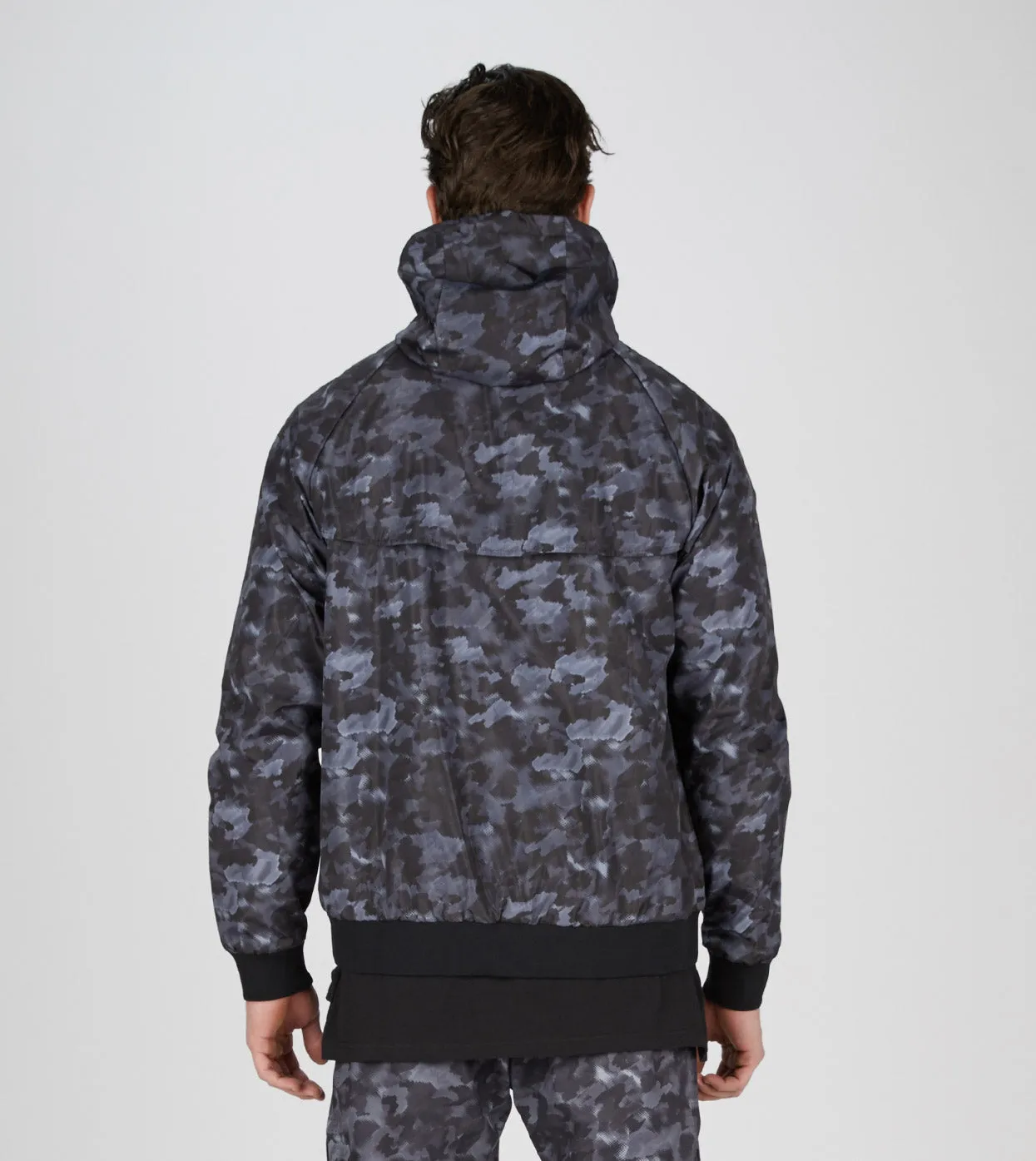 Air Spray Jacket Black Camo