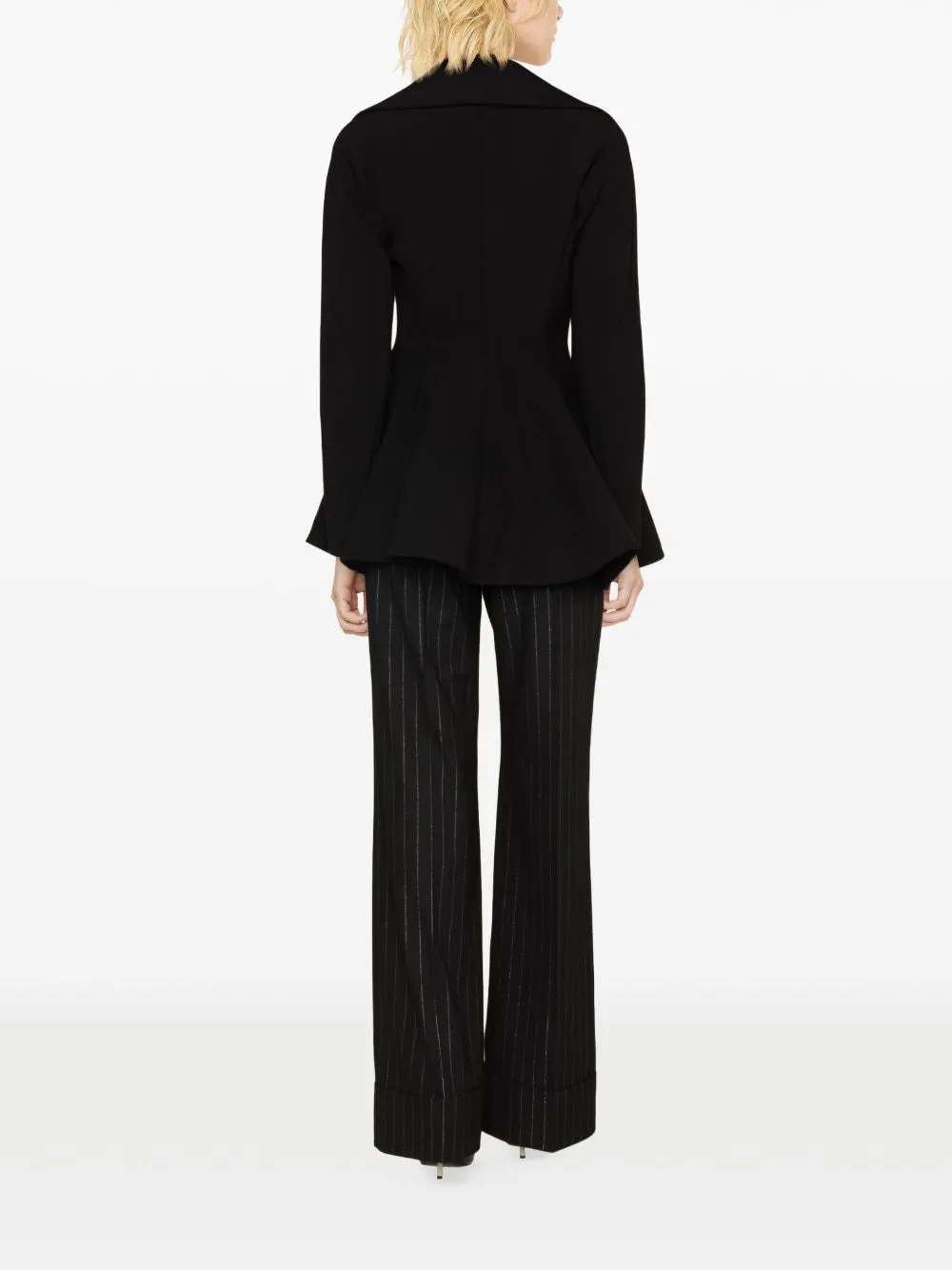 ALAIA Fierce Short Black Jacket for Women - Fall & Winter 2023 Collection