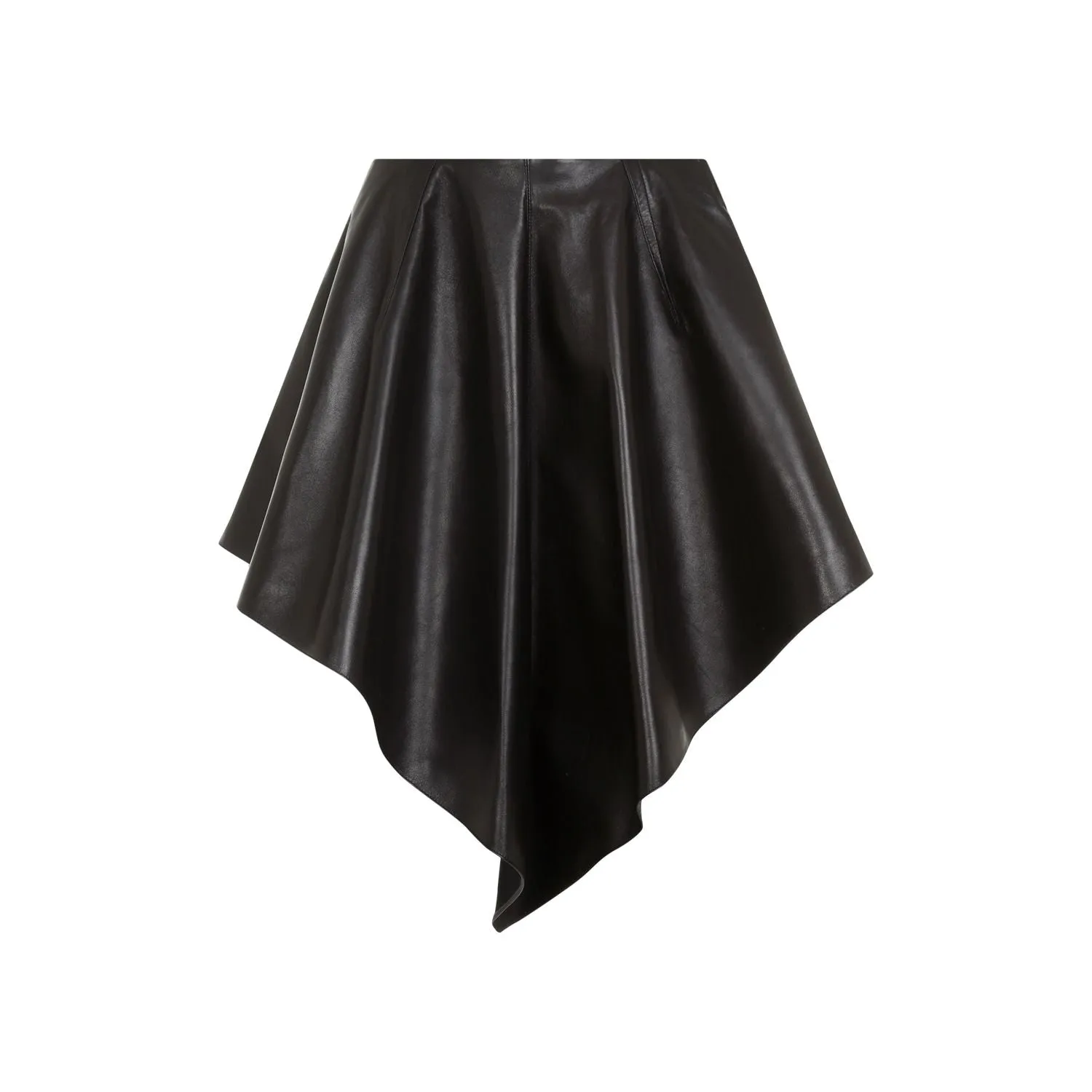 ALAIA Luxury Black Triangle Mini Skirt