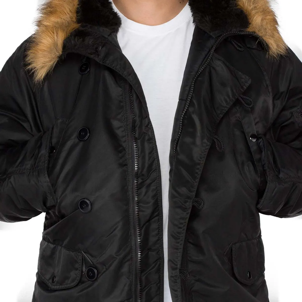 Alpha Industries N3B Hooded Parka Black