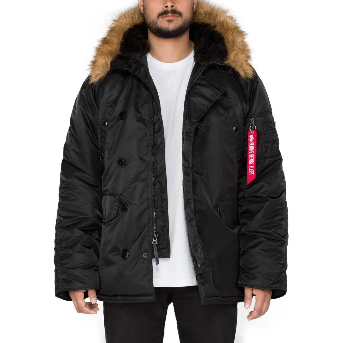 Alpha Industries N3B Hooded Parka Black