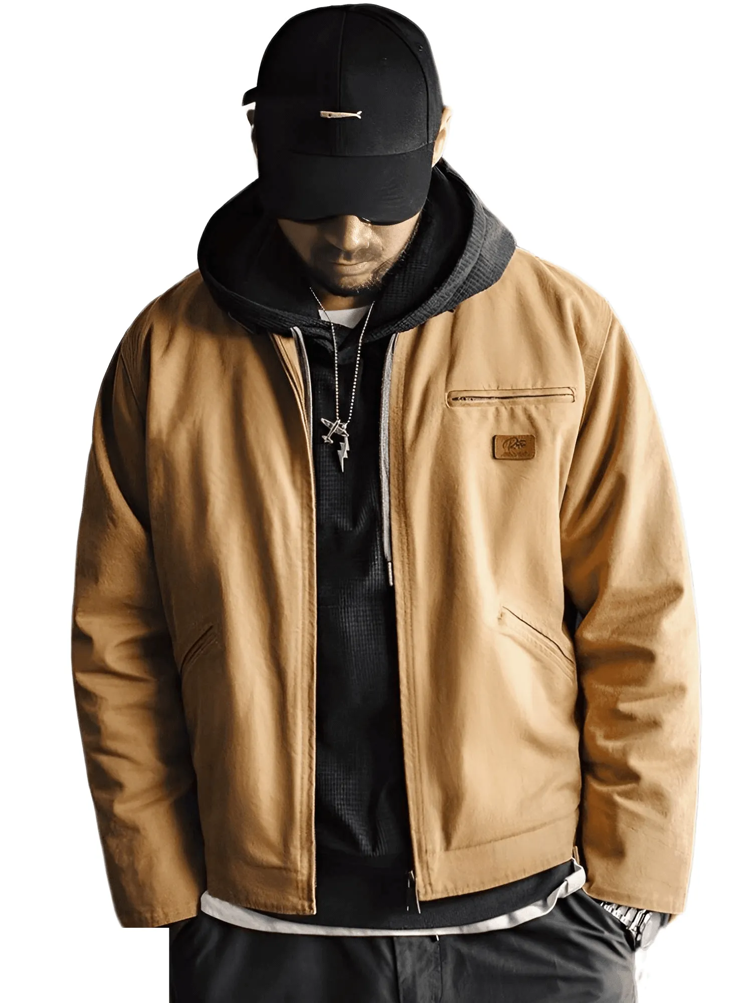 American Retro Canvas Jacket Men's "Detroit Jacket"