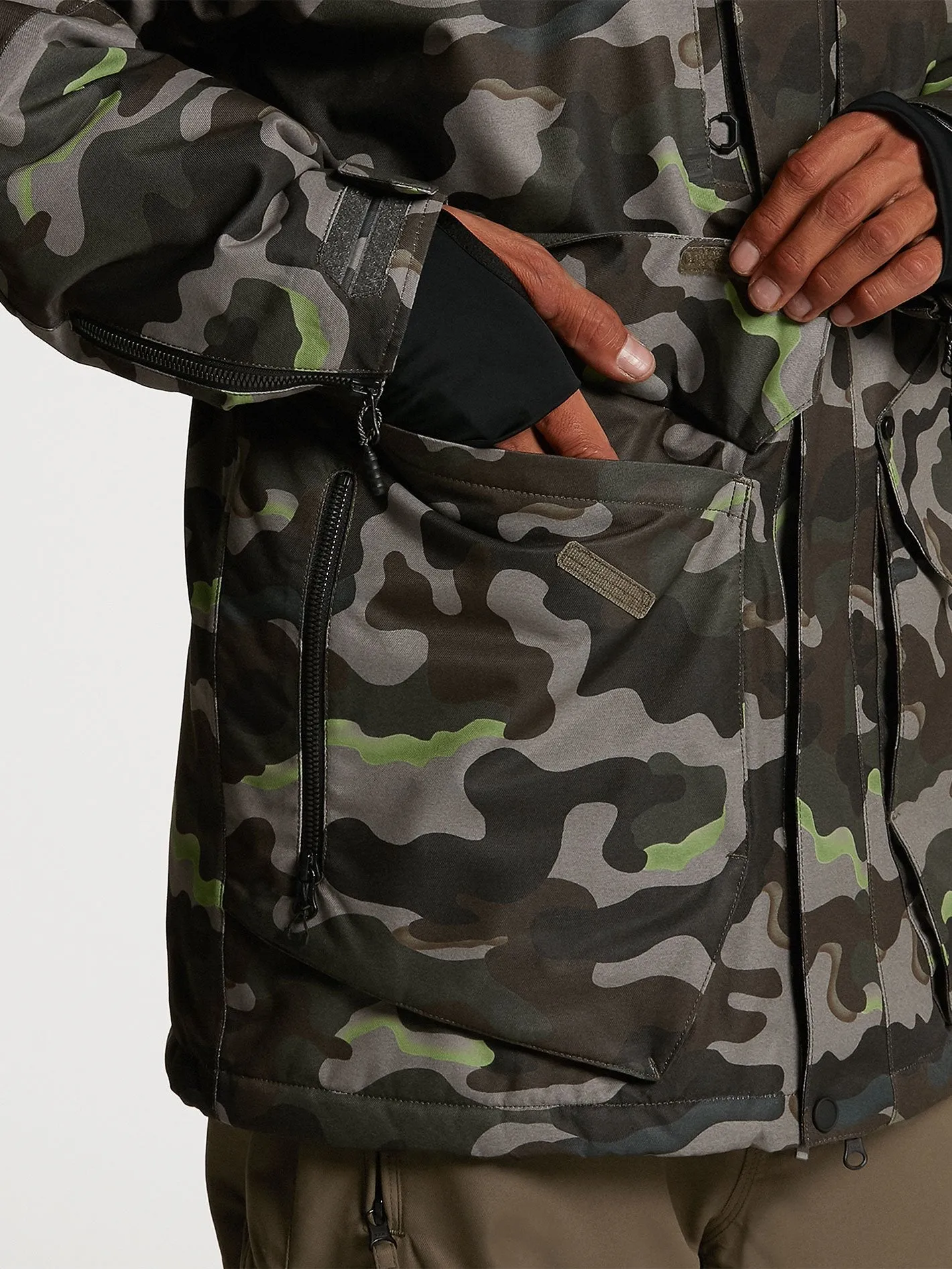 Anders 2L TDS Jacket - Army