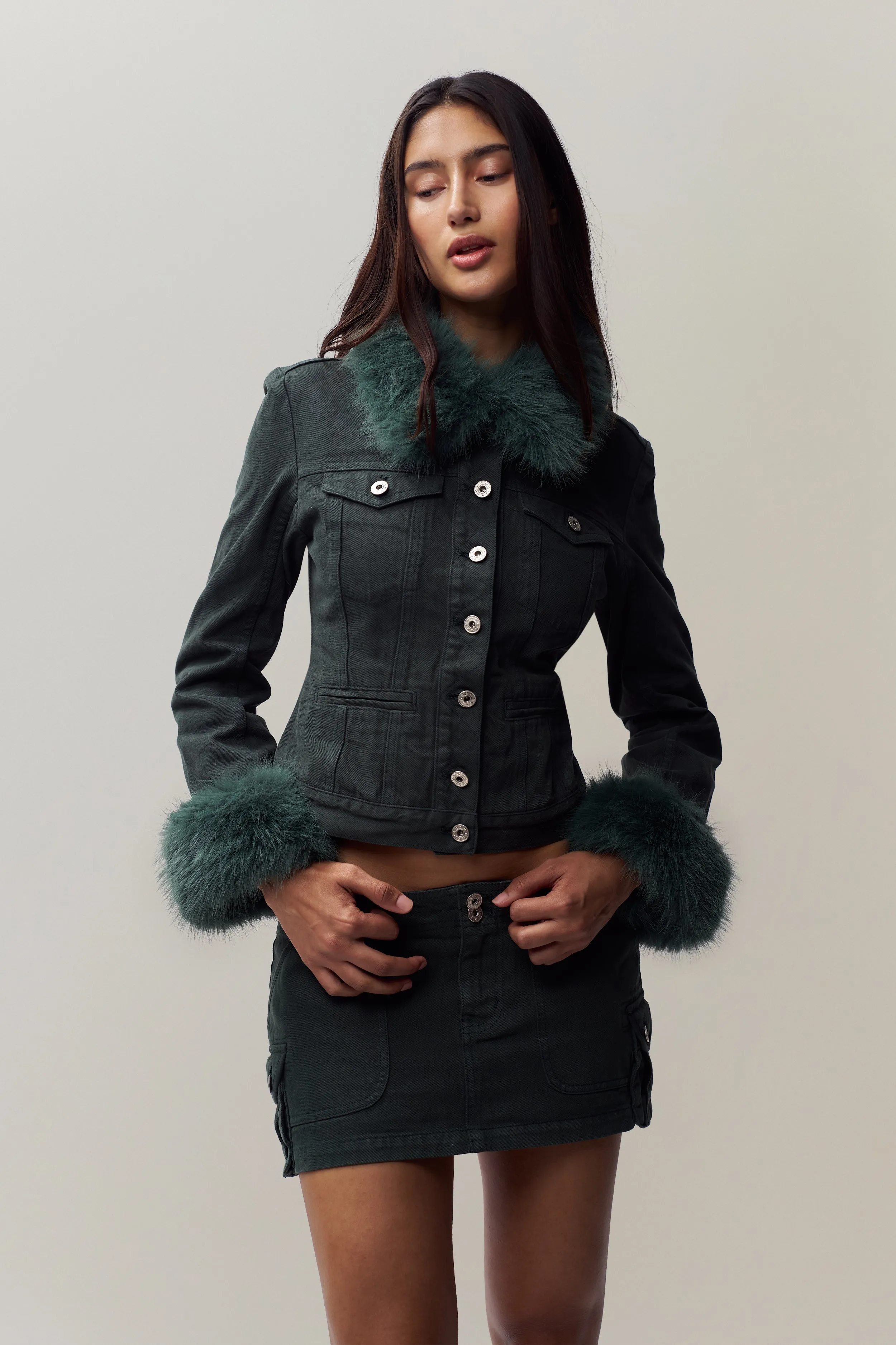 Ares Faux Fur Jacket