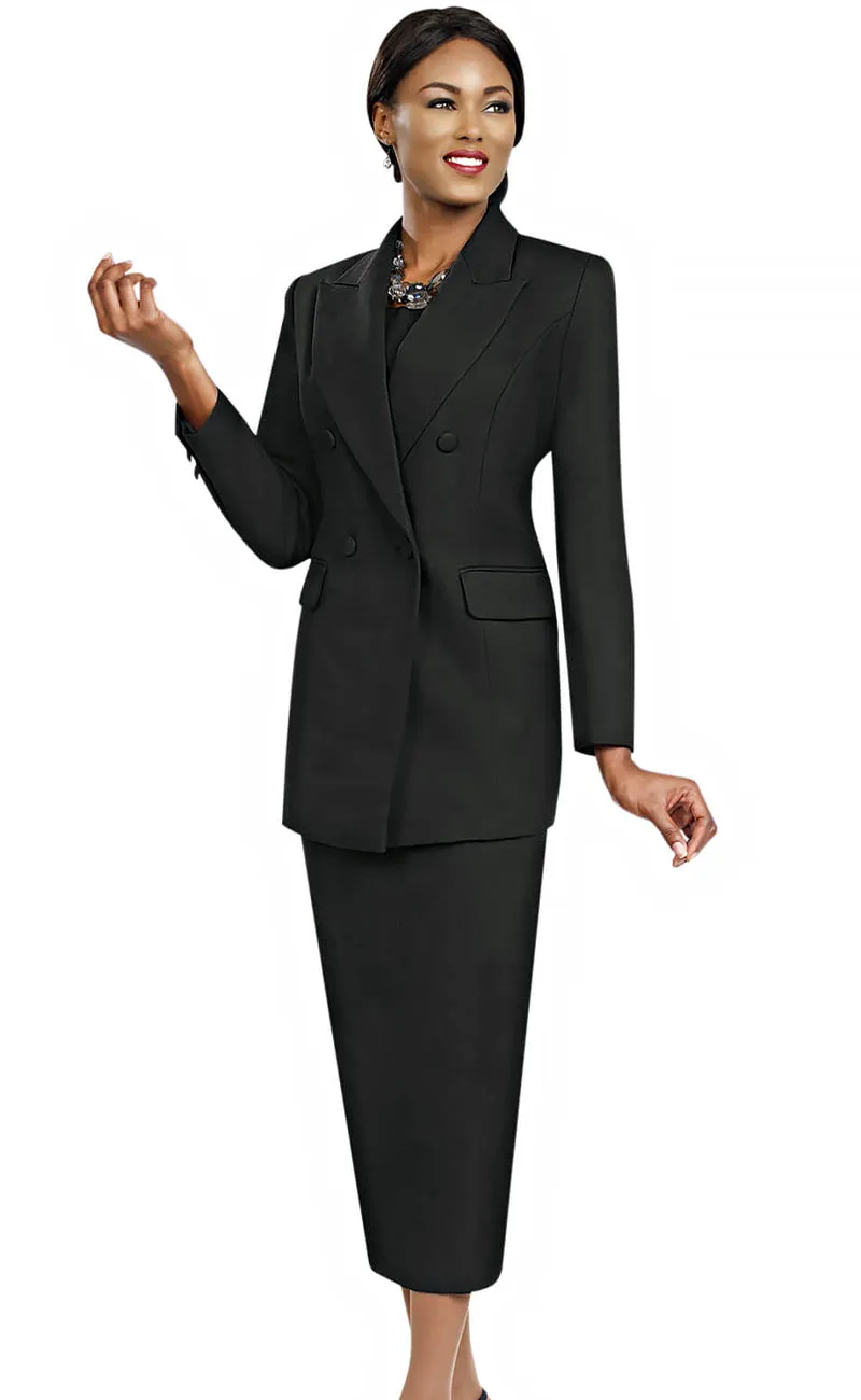 Ben Marc Usher Suit 2298C-Black