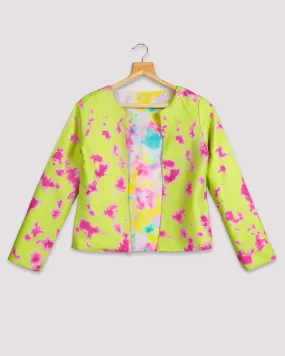 Bestselling Tie And Dye Reversible Jacket For Women