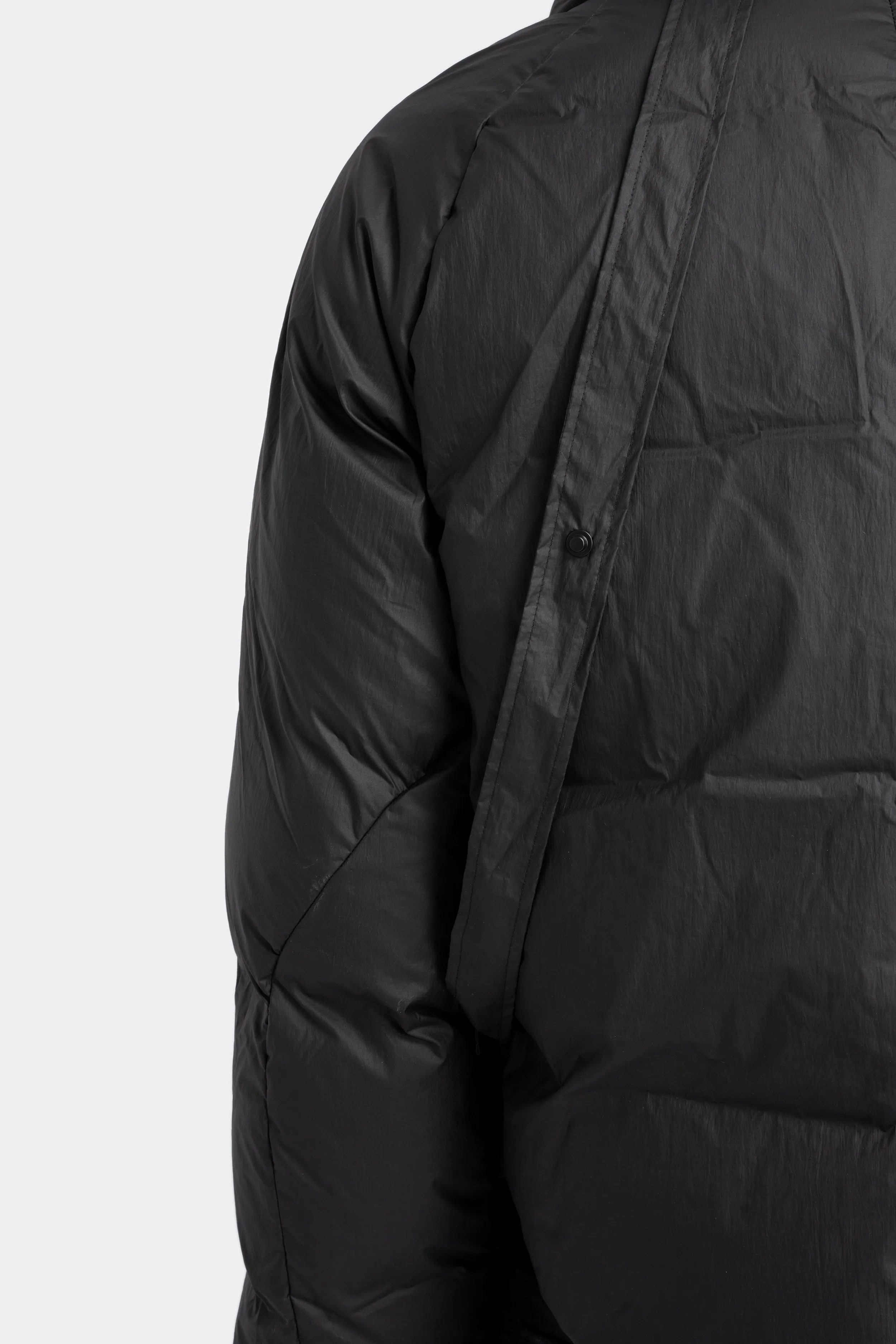 Coated retract down jacket