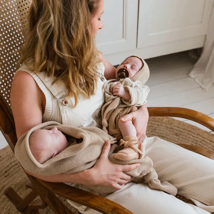 Cocoon Wrap - 100% Merino Wool (Newborn - 9m)