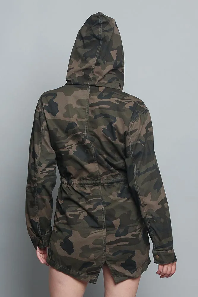 Colored Camo Field Jacket