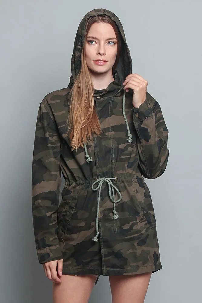 Colored Camo Field Jacket