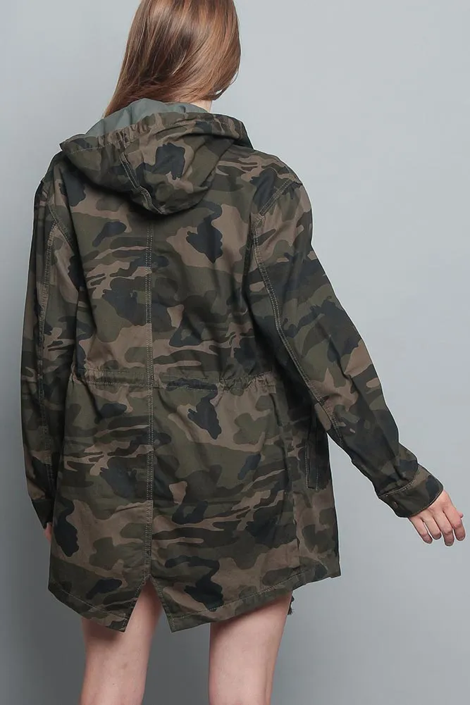 Colored Camo Field Jacket