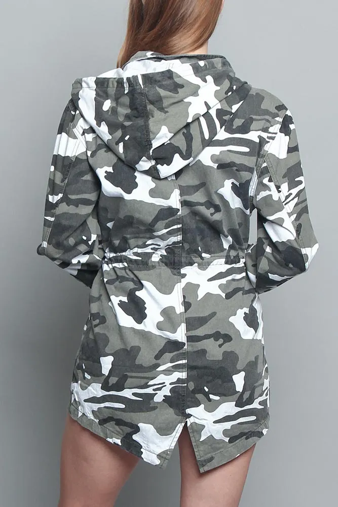 Colored Camo Field Jacket