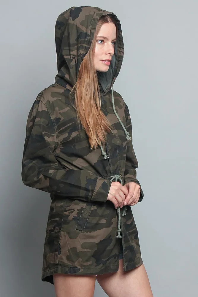 Colored Camo Field Jacket