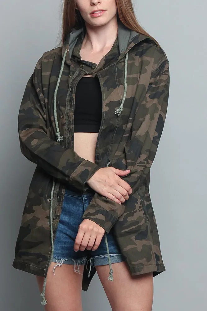 Colored Camo Field Jacket