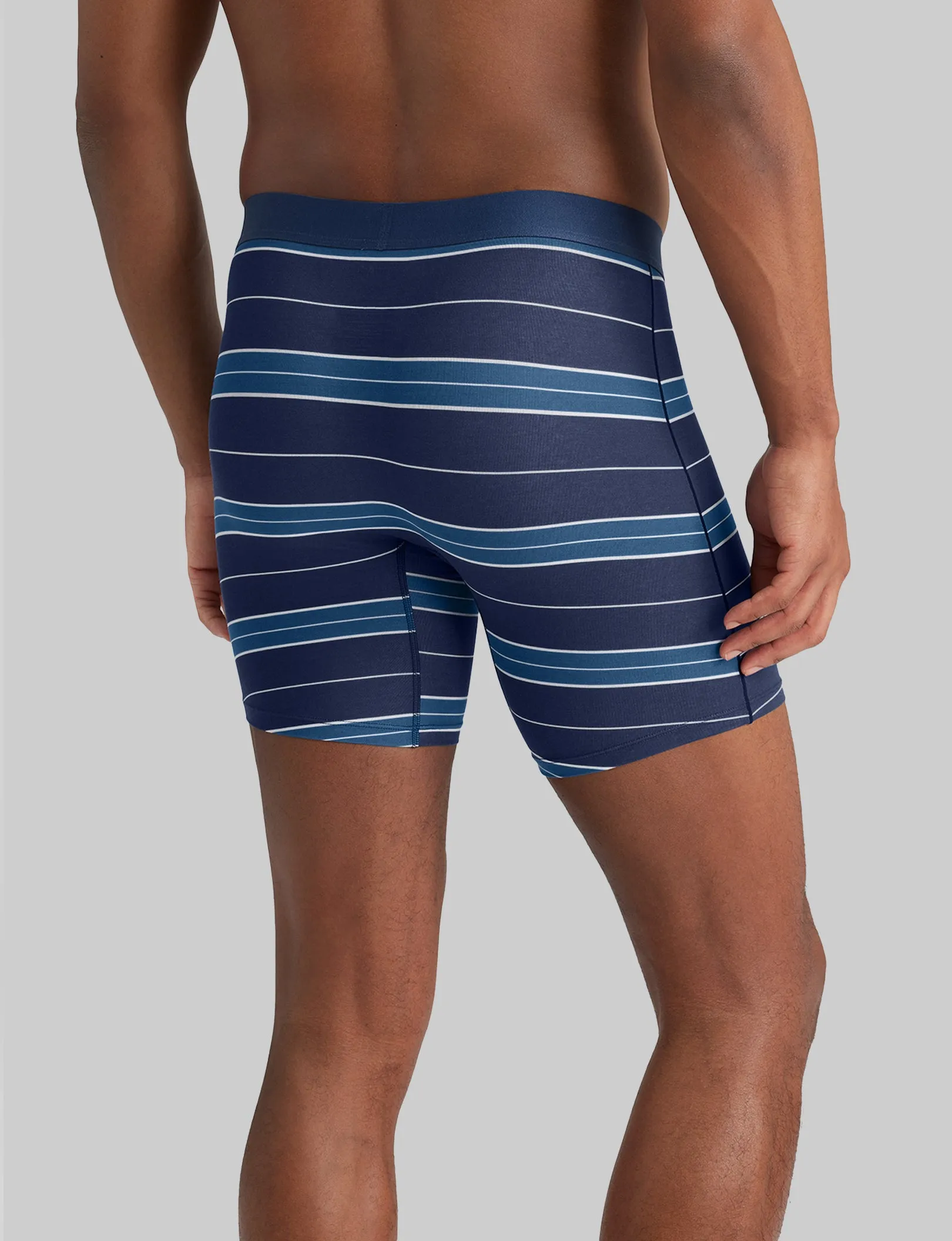 Cool Cotton Mid-Length Boxer Brief 6" (3-Pack)