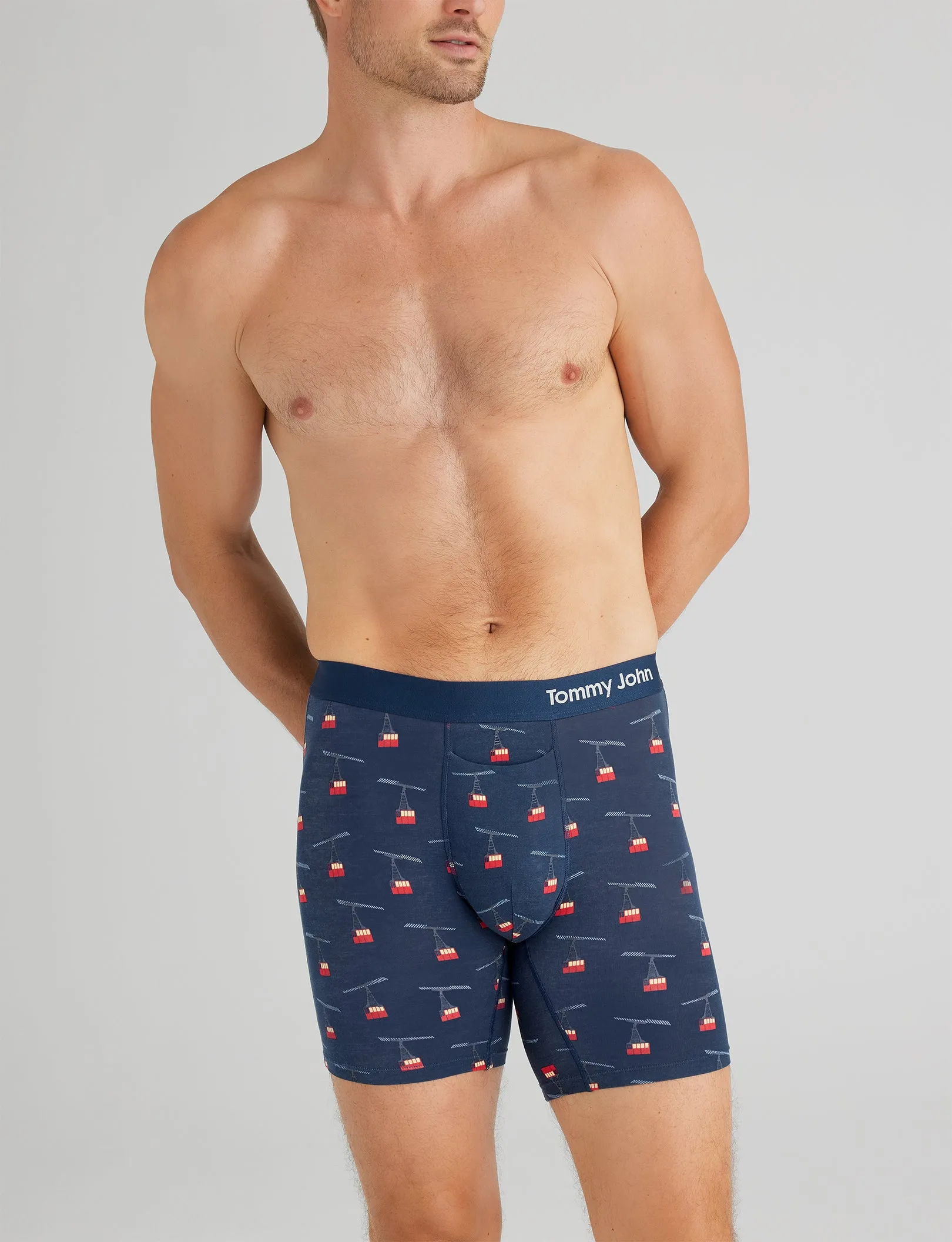 Cool Cotton Mid-Length Boxer Brief 6" (6-Pack)