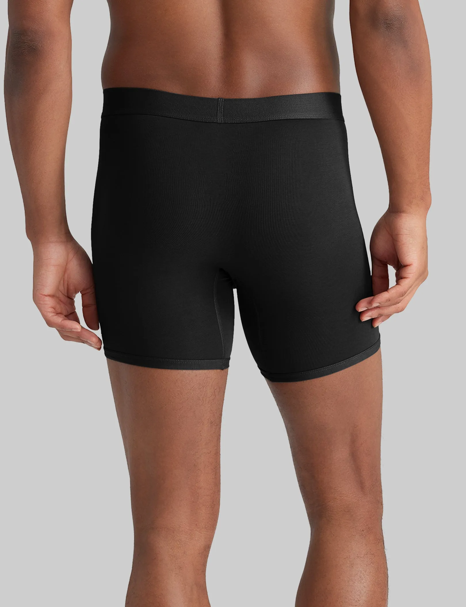 Cool Cotton Mid-Length Boxer Brief 6" (6-Pack)