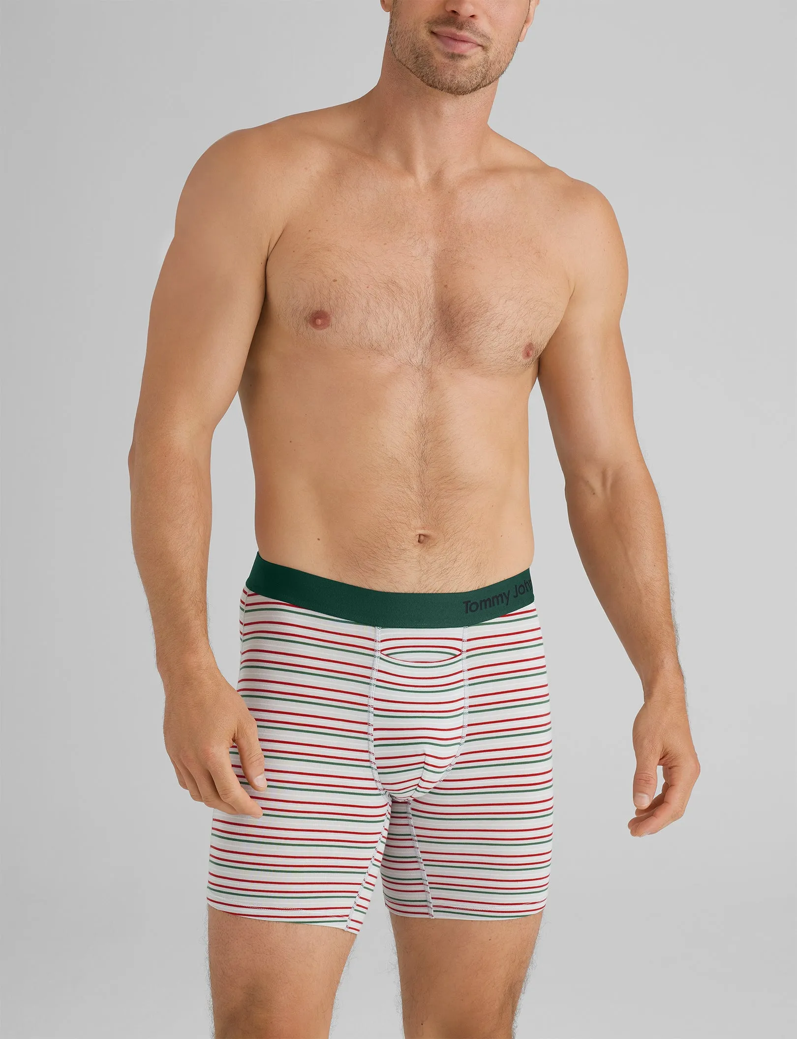 Cool Cotton Mid-Length Boxer Brief 6" (6-Pack)