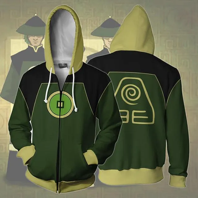 Cosplay Costume Hoodie- Avatar The Last Airbender