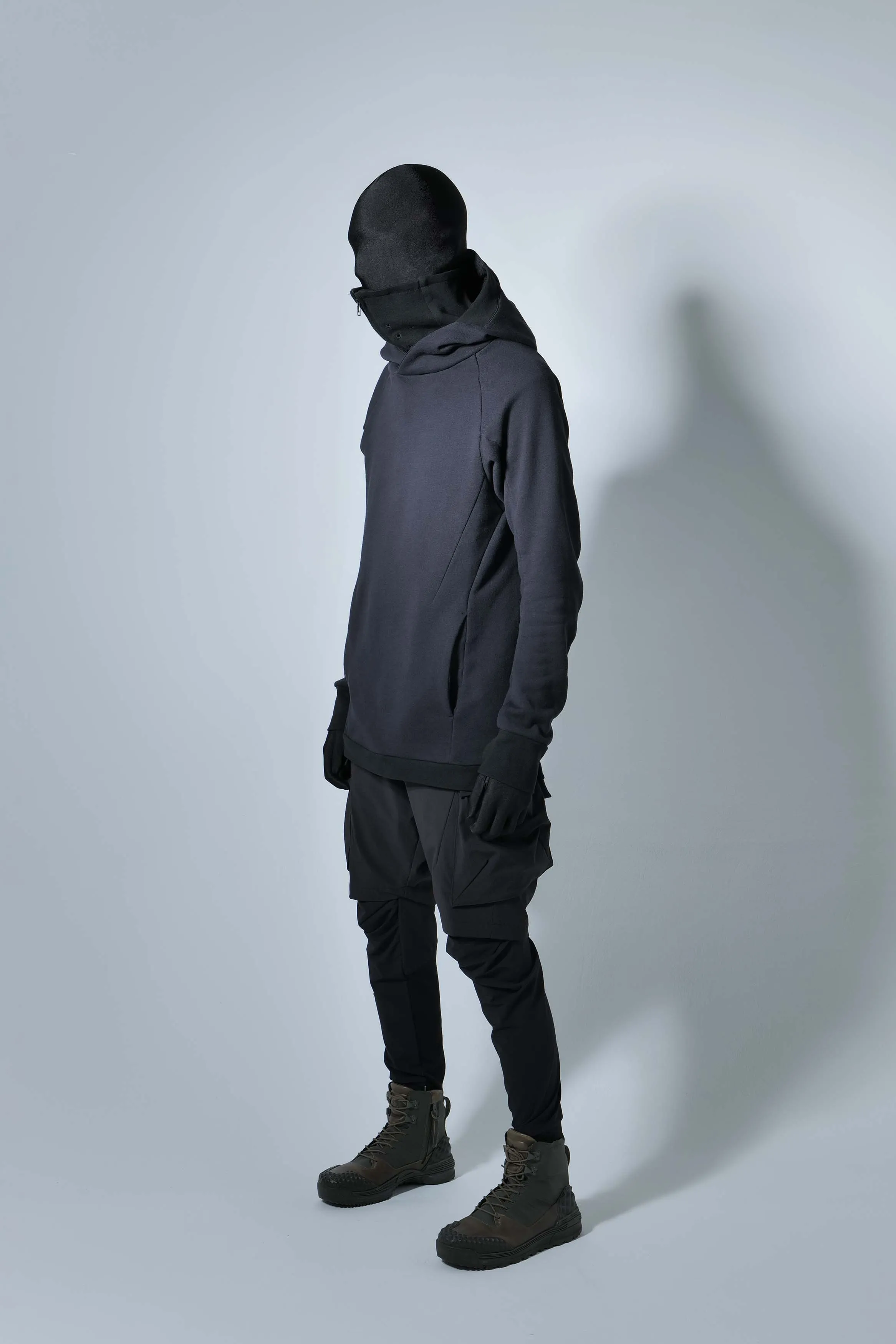 COVERED NECK PARKA