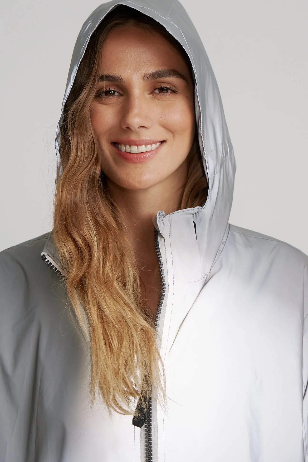 C.RO Hooded Reflective Rain Jacket E1152RN-249 Spring 2024