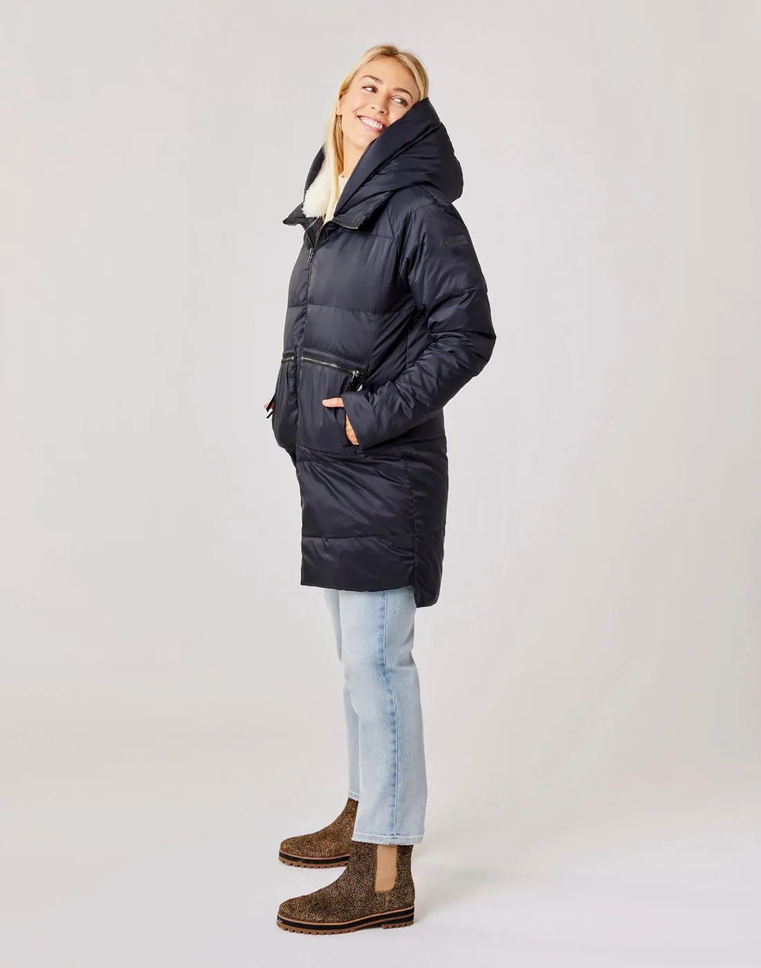 Davos Down Jacket: Black - FINAL SALE