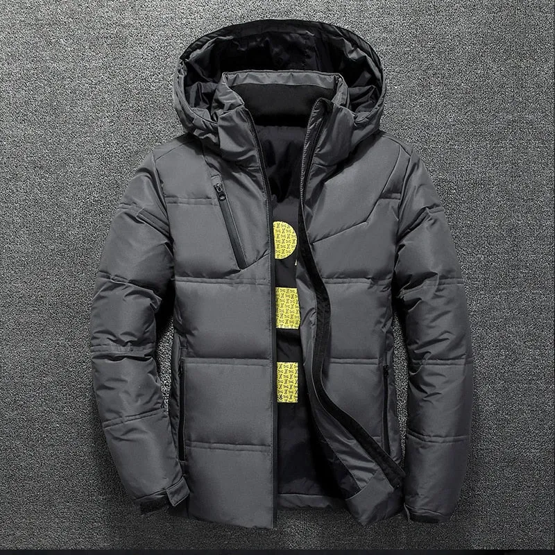 Duck Down Hooded Jacket