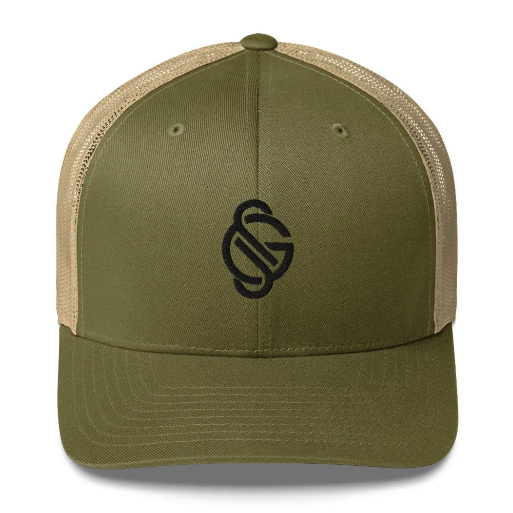 ELEVATED BASICS, TRUCKER CAP GS CLASSIC LOGO AVAILABLE IN 19 TRENDY COLORS