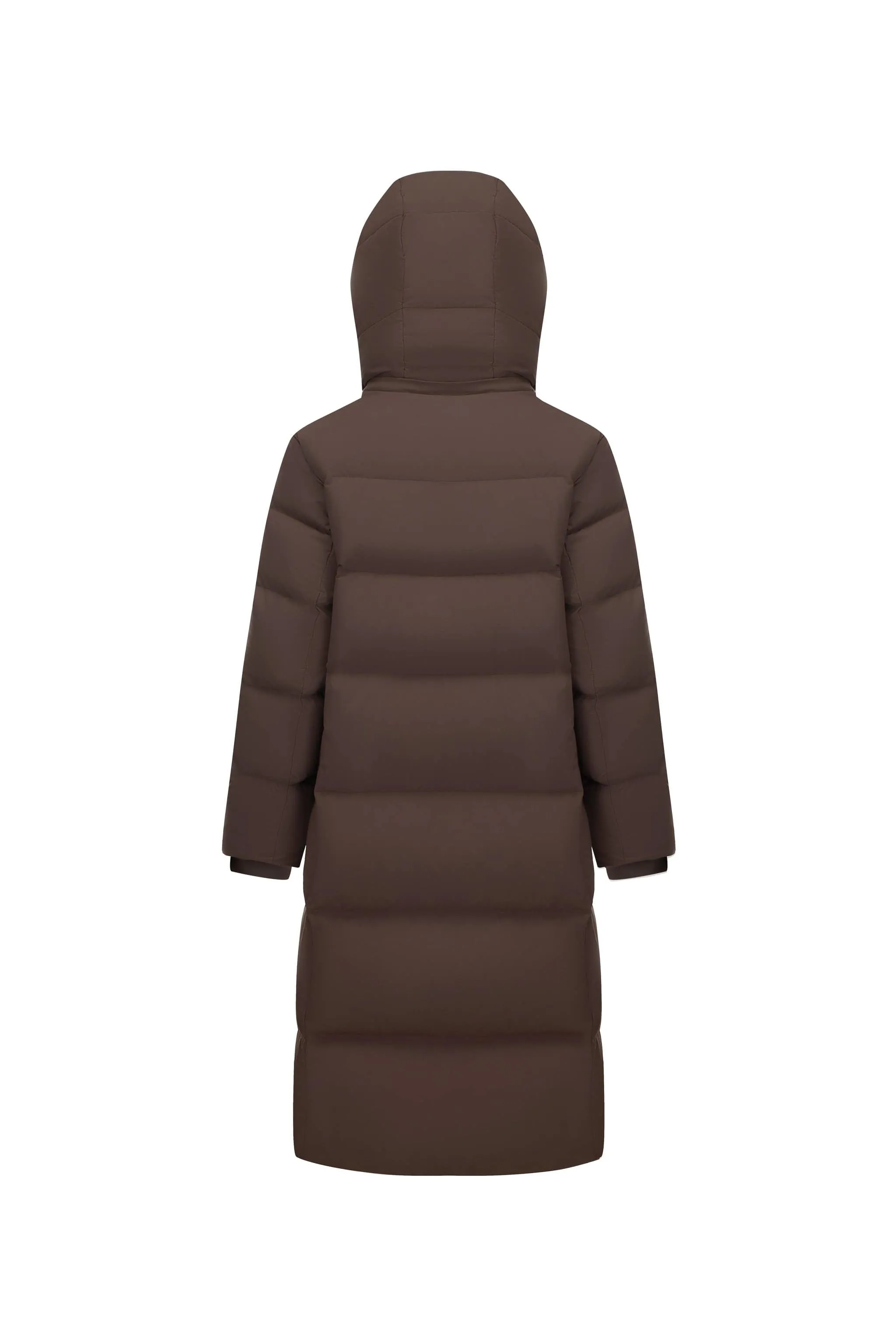 Feel the Cloud women’s down coat with detachable hood