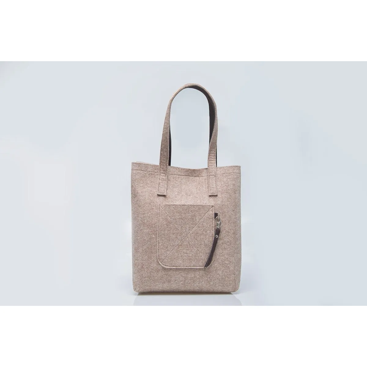 Felt Wool Tote Bag for Women