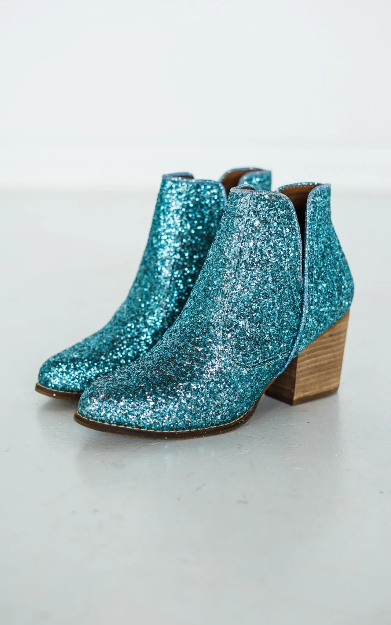 Fiera Booties in Blue by Not Rated