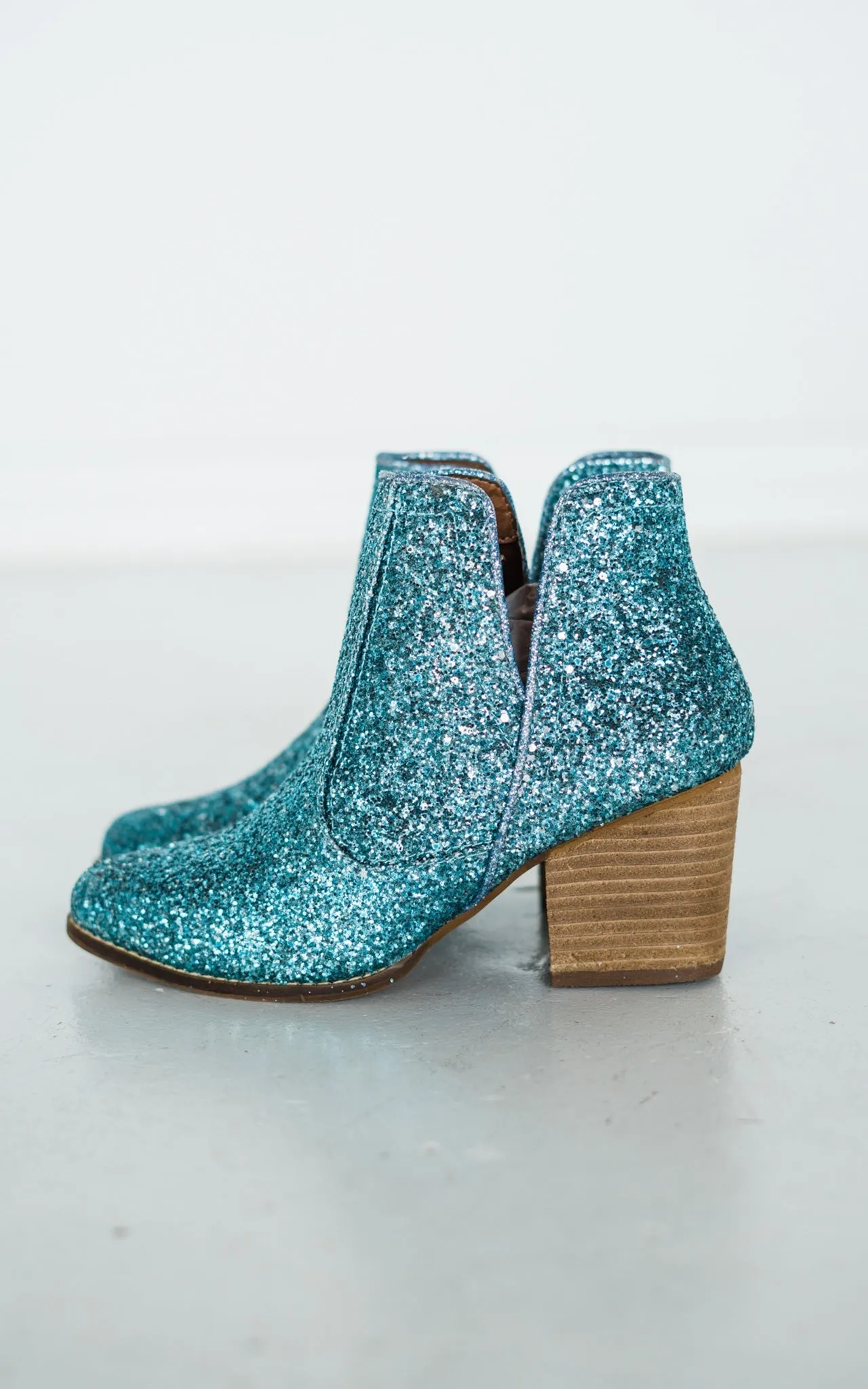 Fiera Booties in Blue by Not Rated