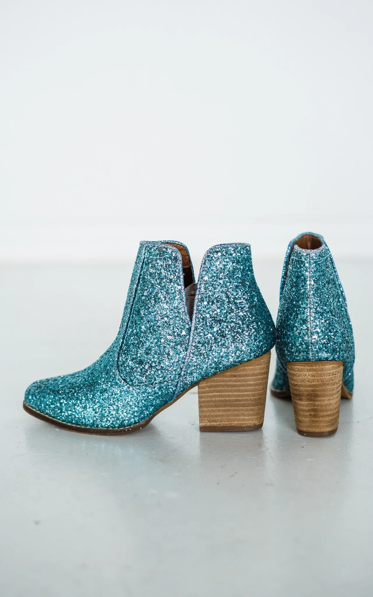 Fiera Booties in Blue by Not Rated