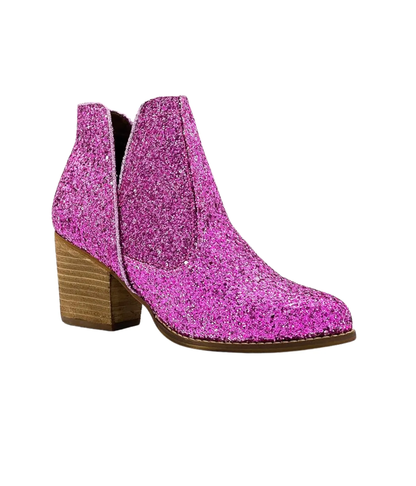 Fiera Booties in Fuschia by Not Rated