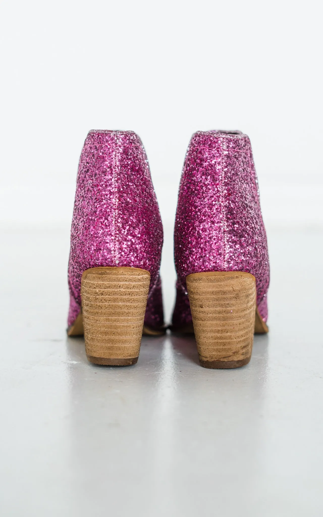 Fiera Booties in Fuschia by Not Rated