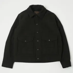 Filson Mackinaw Wool Work Jacket - Peat Black