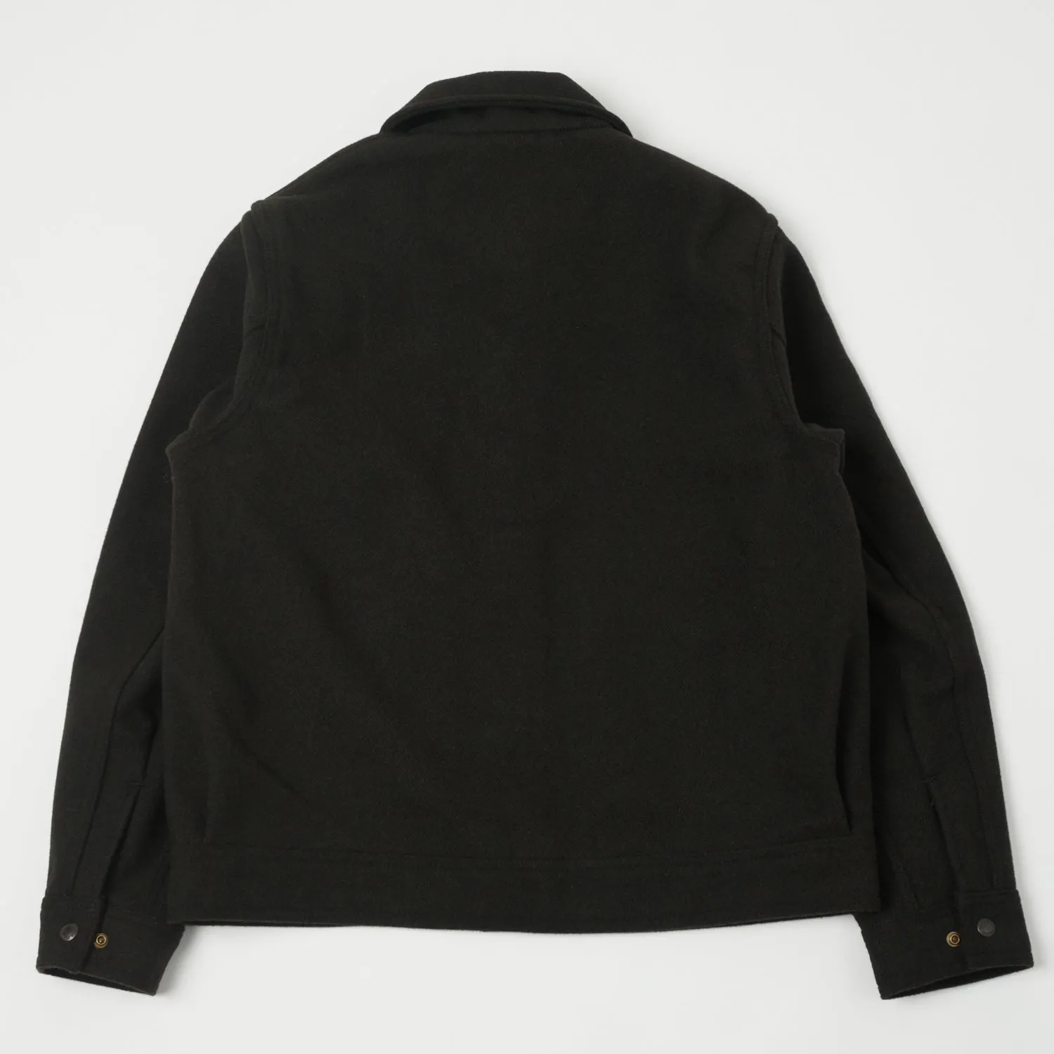 Filson Mackinaw Wool Work Jacket - Peat Black