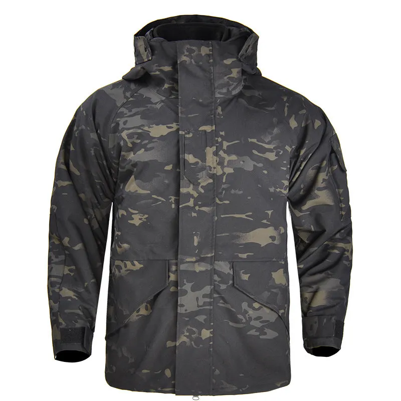 G8 Soft Shell Tactical Jacket Coat Military Fleece Hooded