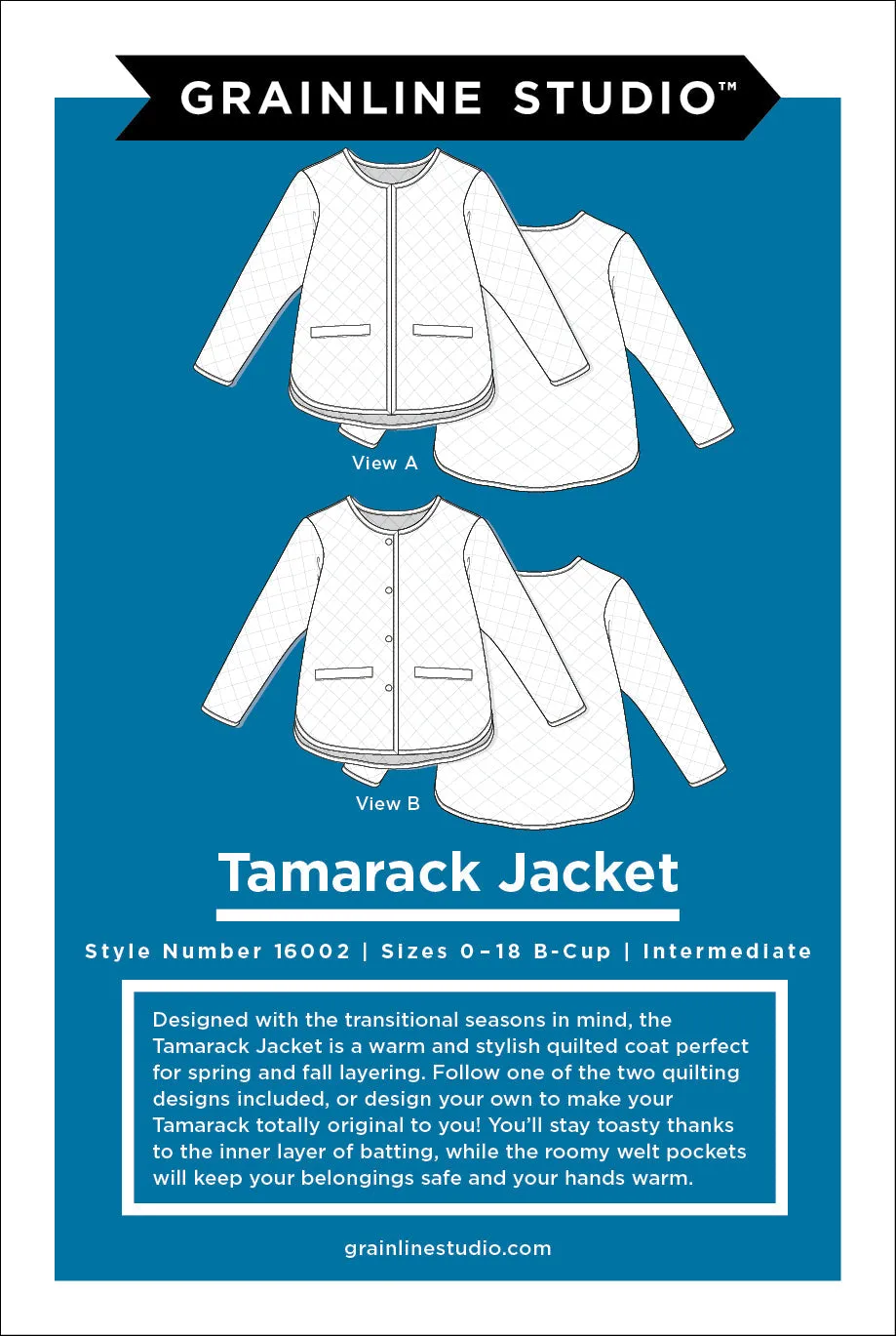 Grainline Pattern - Tamarack Jacket