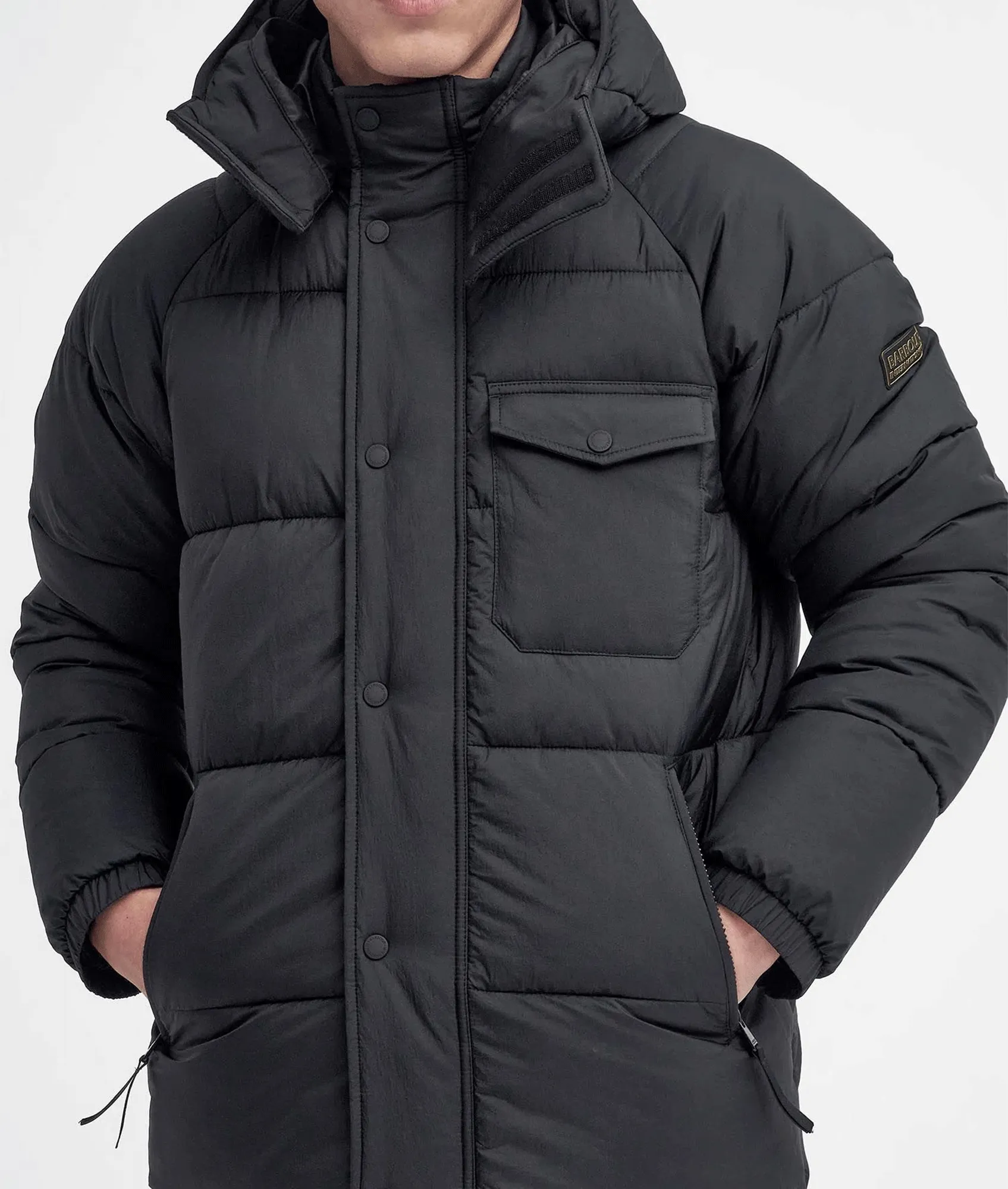 Haze Puffer Jacket - Black