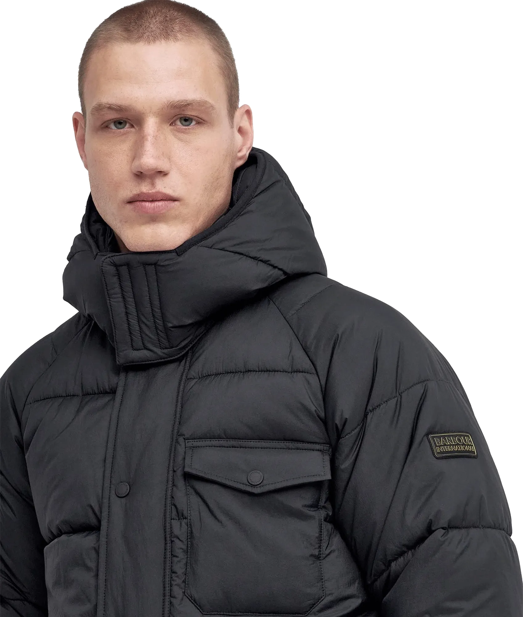 Haze Puffer Jacket - Black