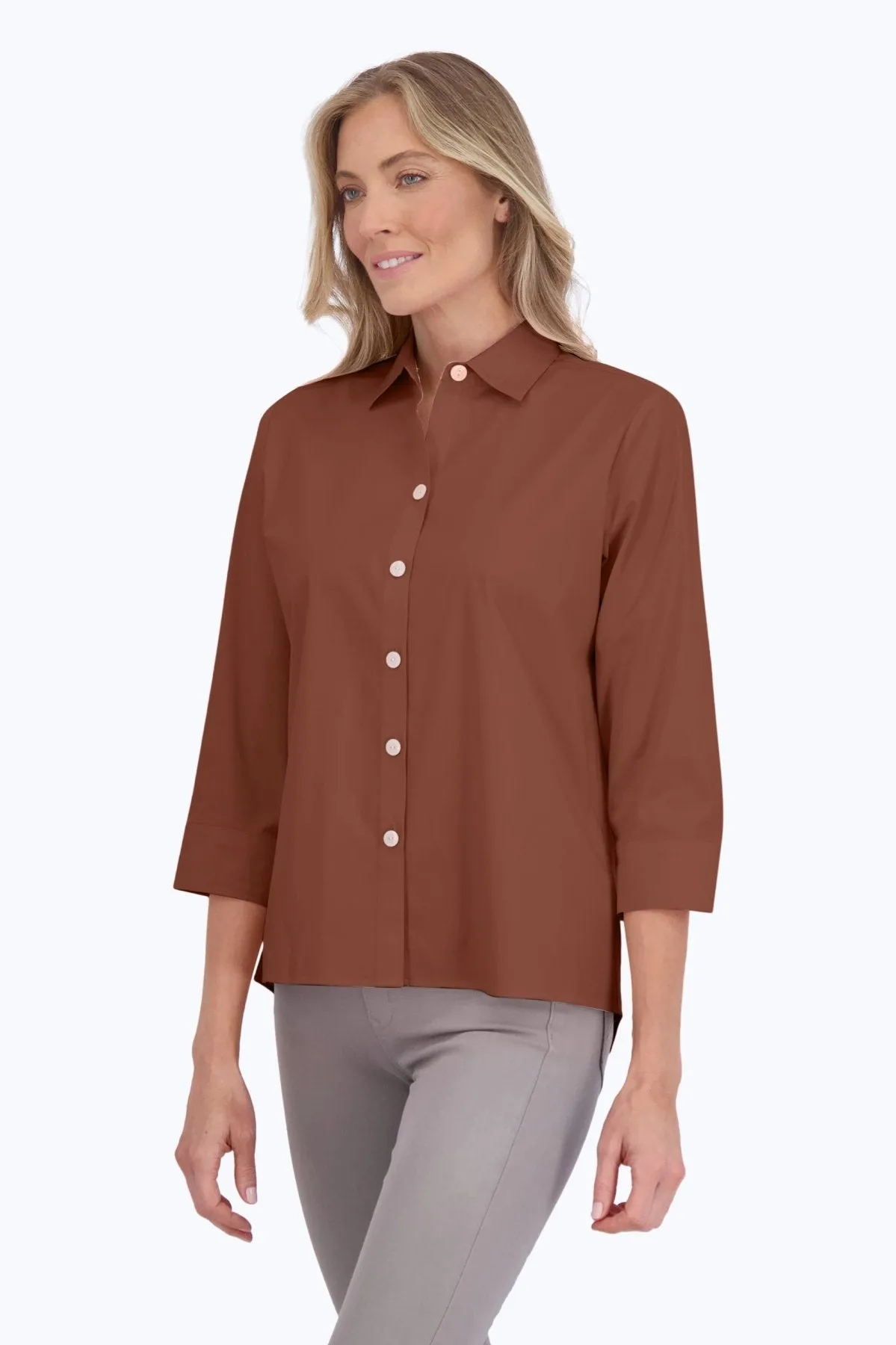 Kelly Stretch No Iron Shirt