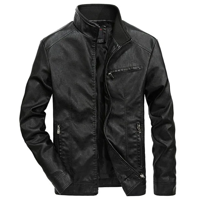 Leather Biker Jacket