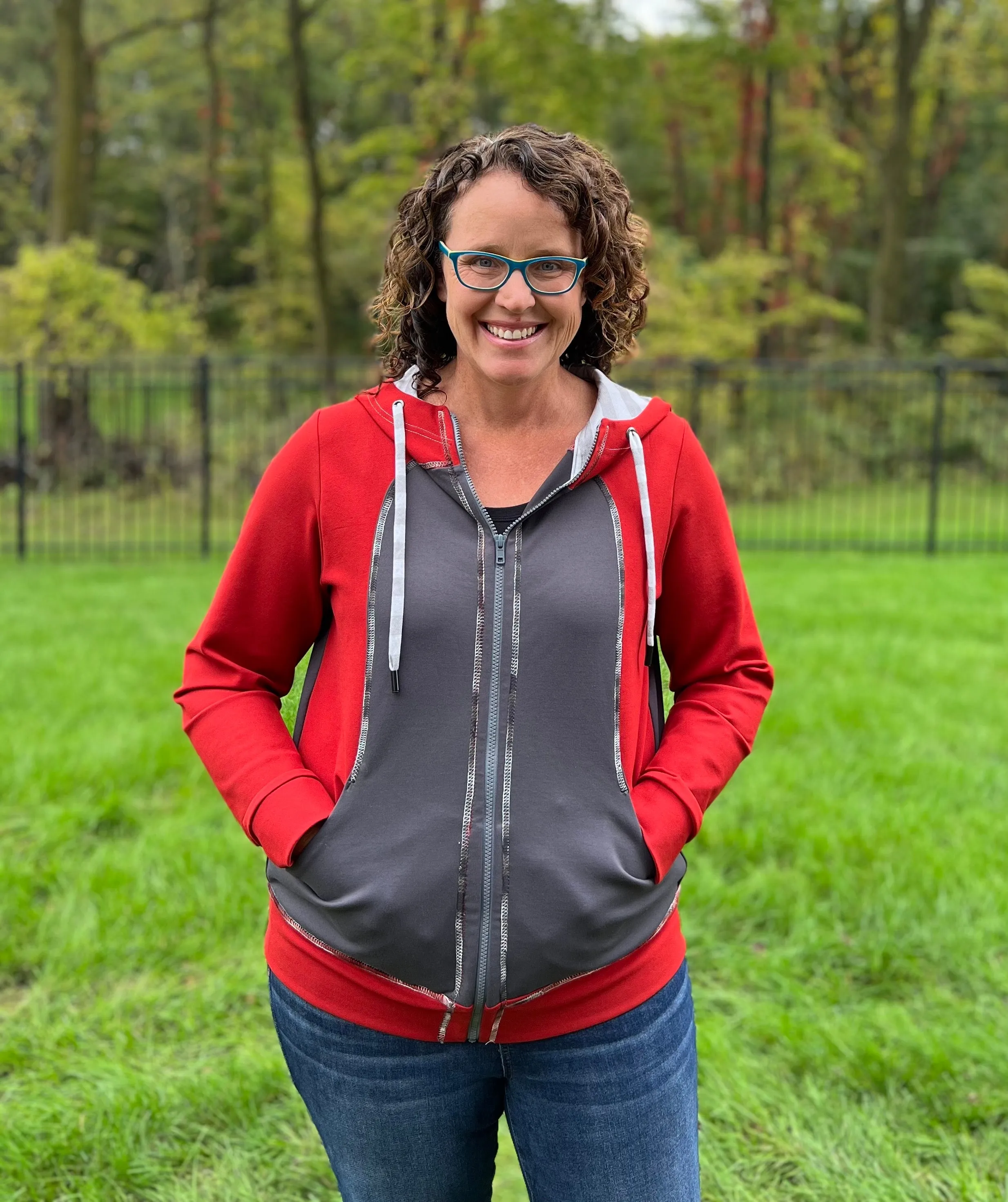 Lumia Zip Up Hoodie PDF Sewing Pattern B-M